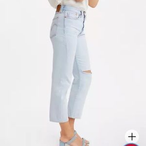 Levi's wedgie straight leg jeans